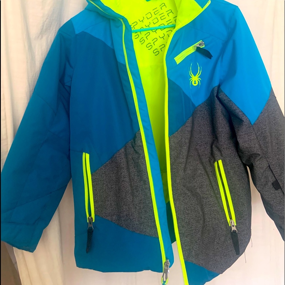 Kids Spyder ski jacket
